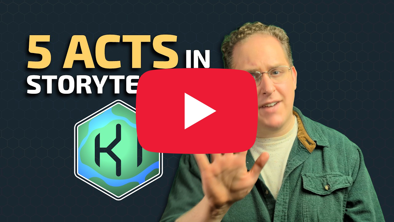 Five Acts of Storytelling in Dungeons and Dragons